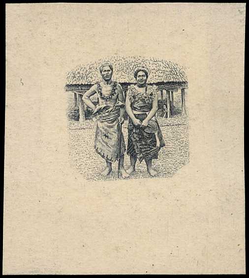 1935 2½d, essay die proof of vignette ('Chief...