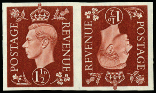 GB 1937 SG 464 imprimatur pair