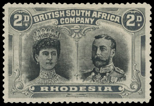 2d black and light grey-black RSC F2, position 46 mint