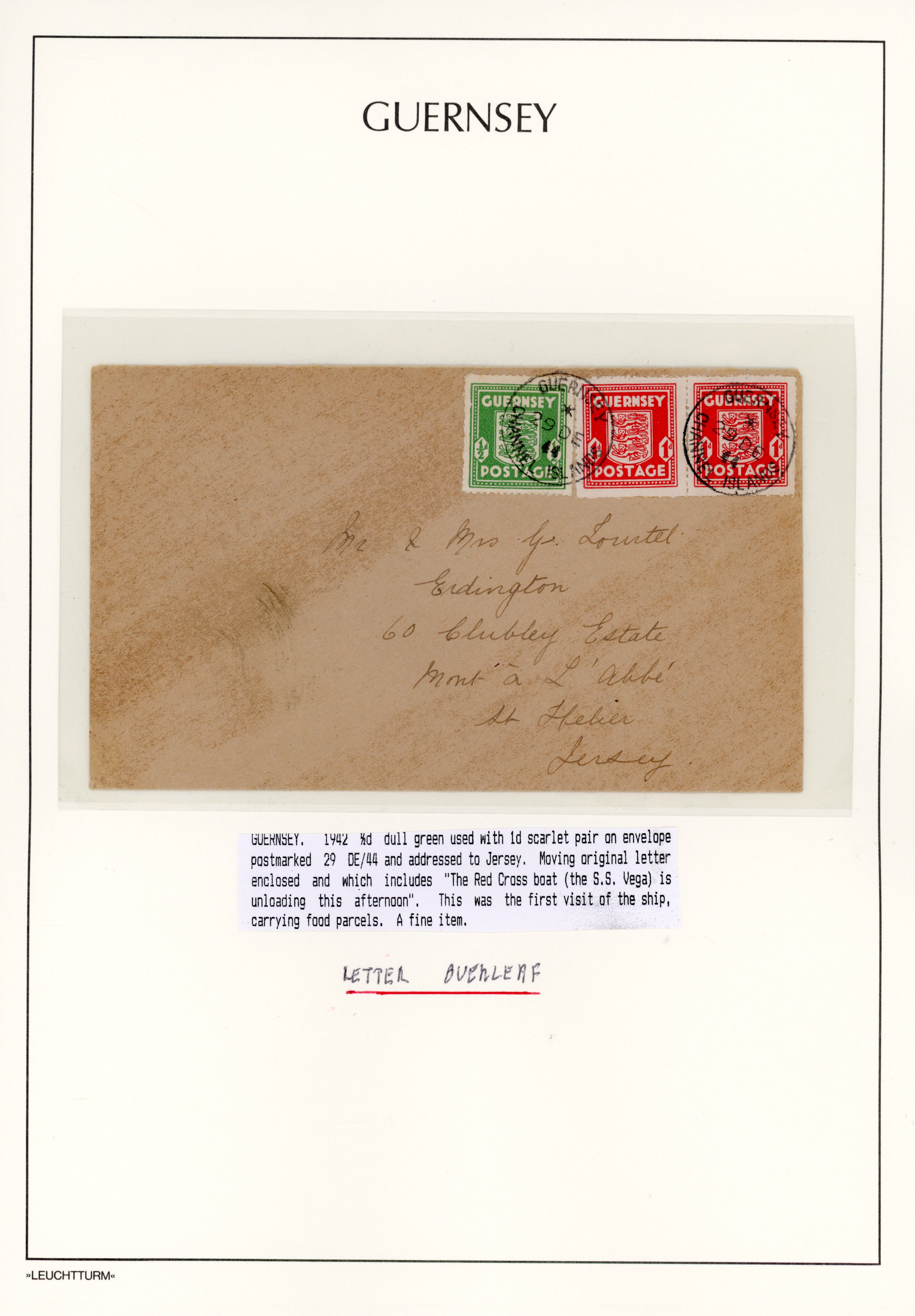 Guernsey 1940s postal history group