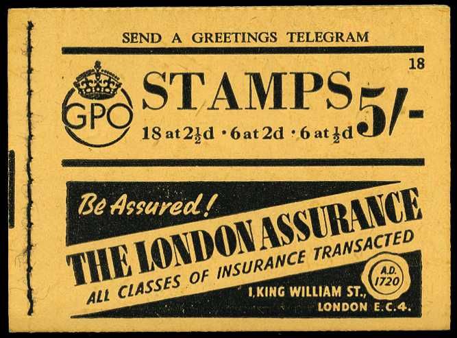 1942 (April) 5/- booklet (#18), now with...
