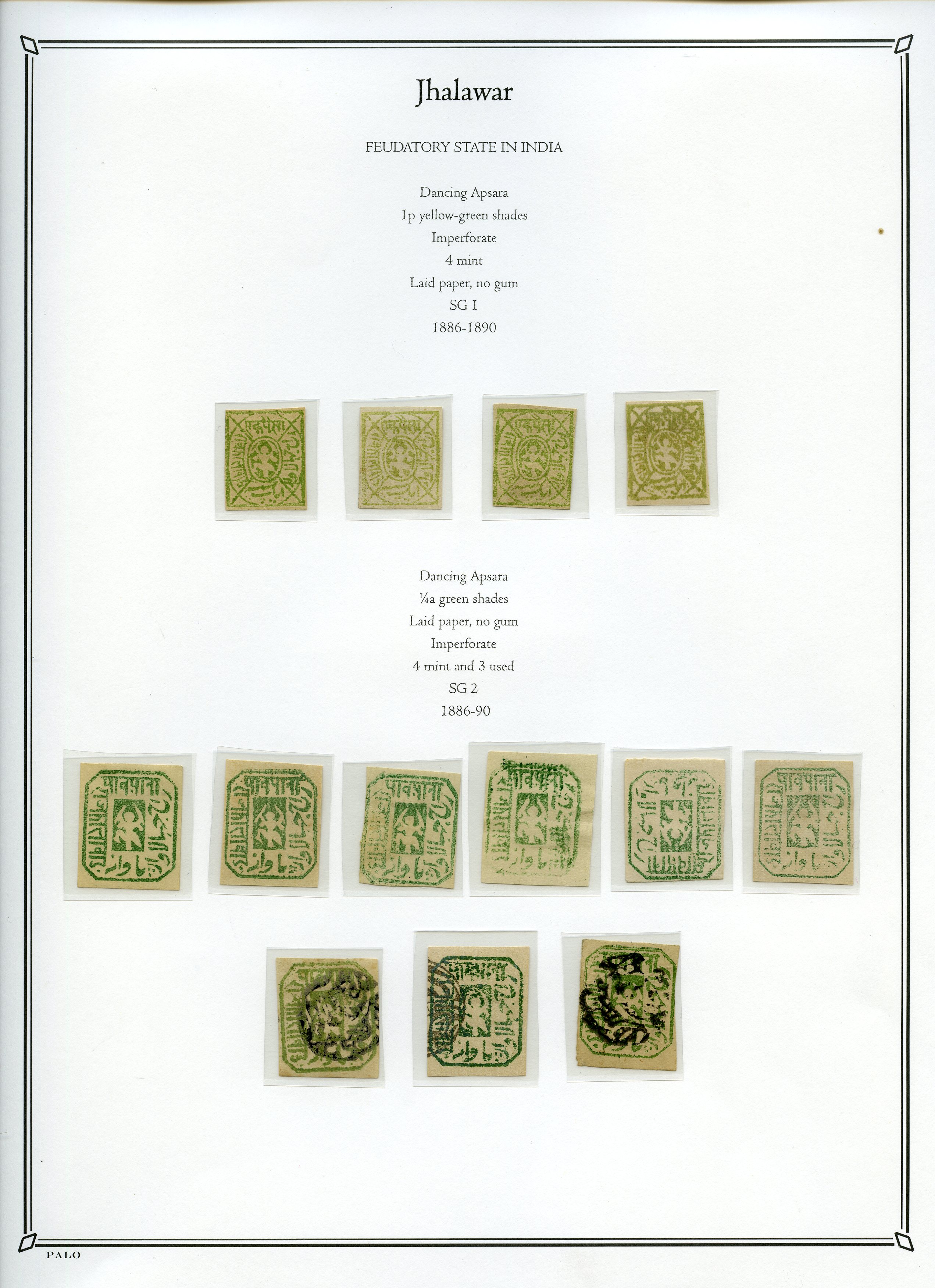 1886-90 mint and used collection neatly...