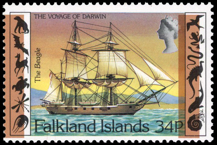 Falkland Islands SG 425 var mint