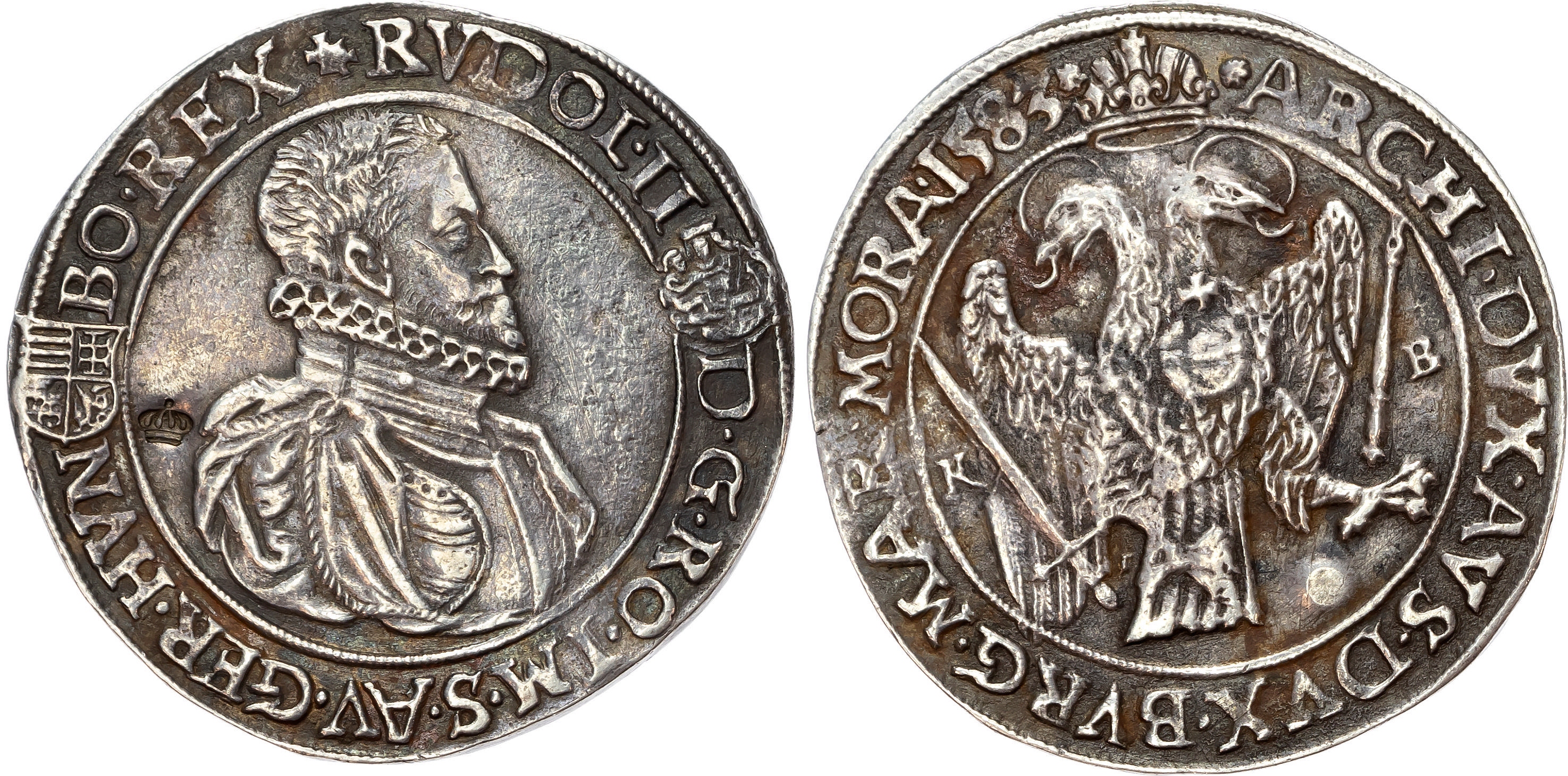 Hungary, Rudolph II (1576-1612), silver Taler