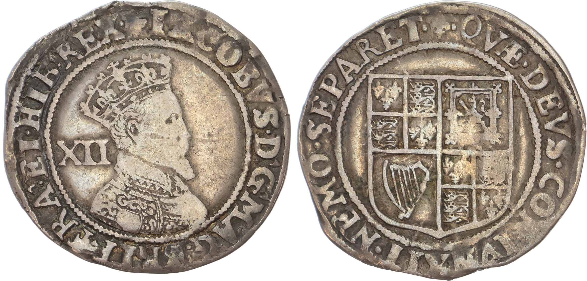 James I (1603-1625), AR Shilling, Second Coinage. [2]