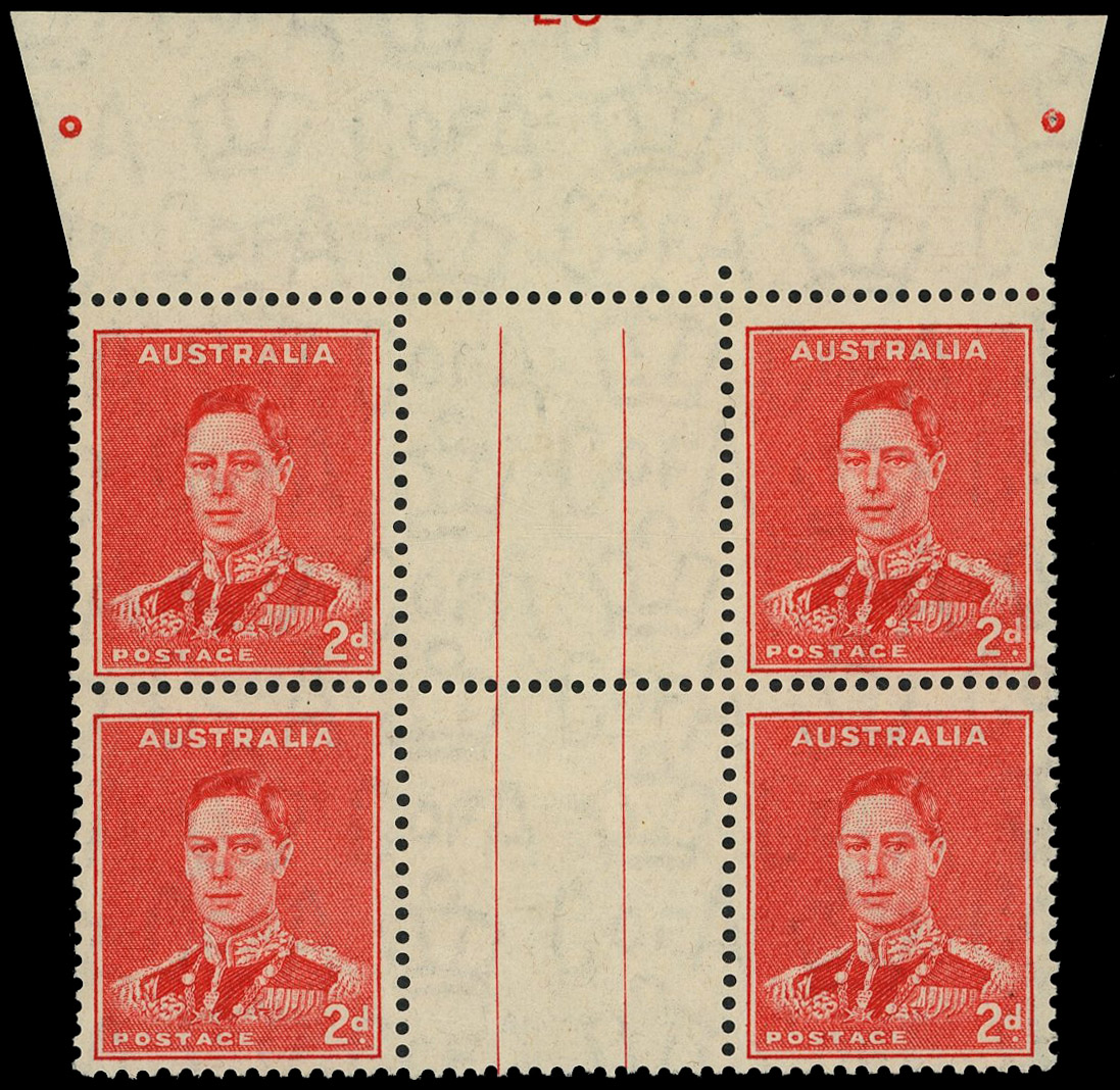 Australia SG 184 Plate block mint