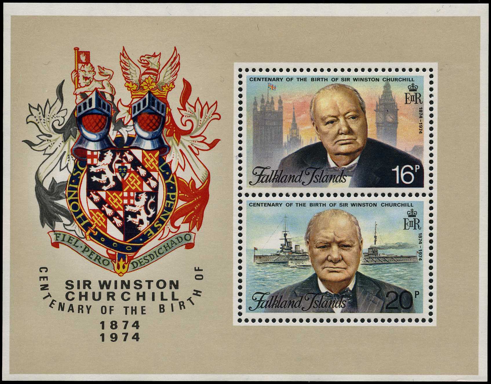 1974 Birth Centenary of Sir Winston...