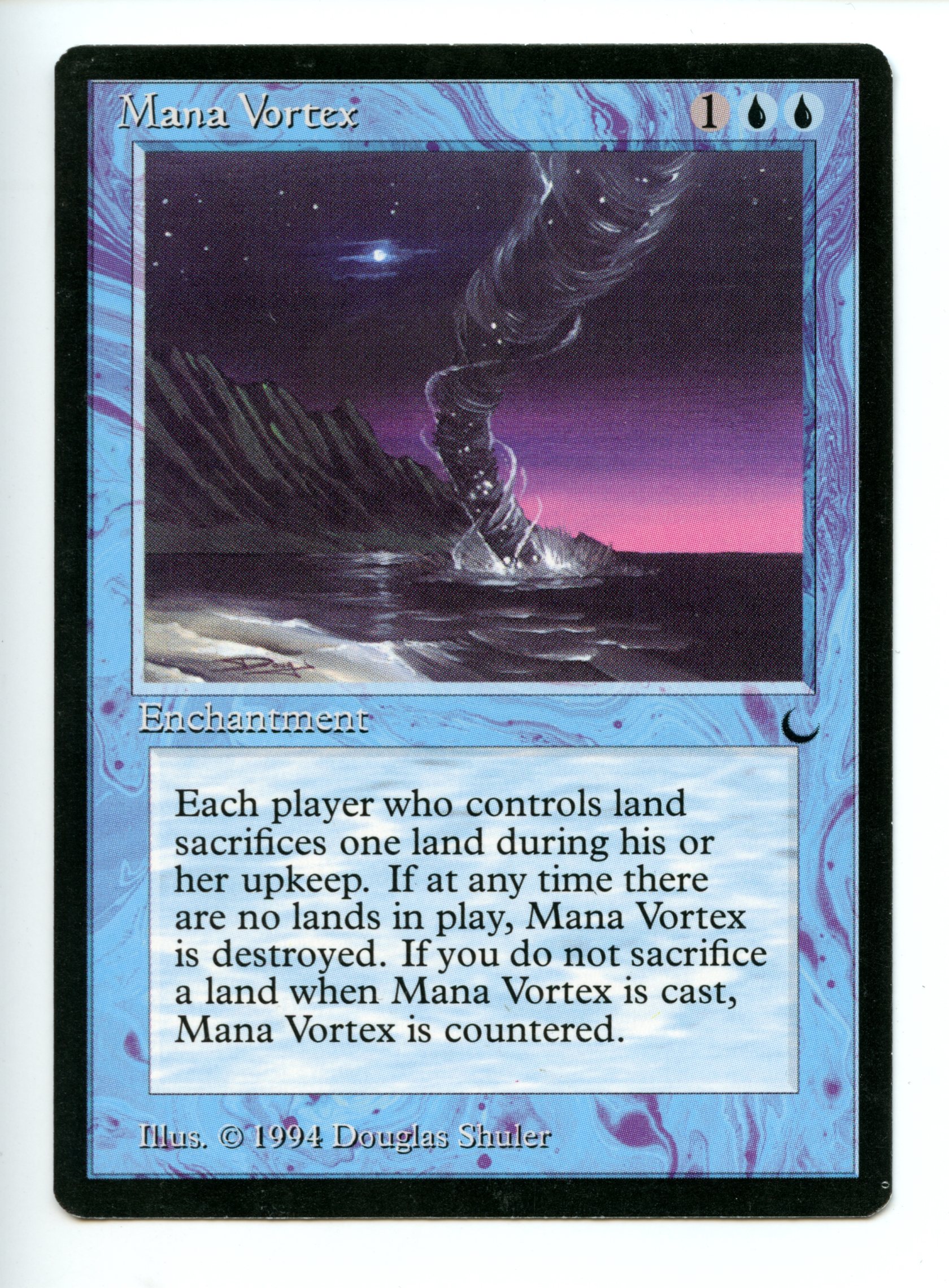 Magic the Gathering - Mana Vortex - The Dark - Lightly Played