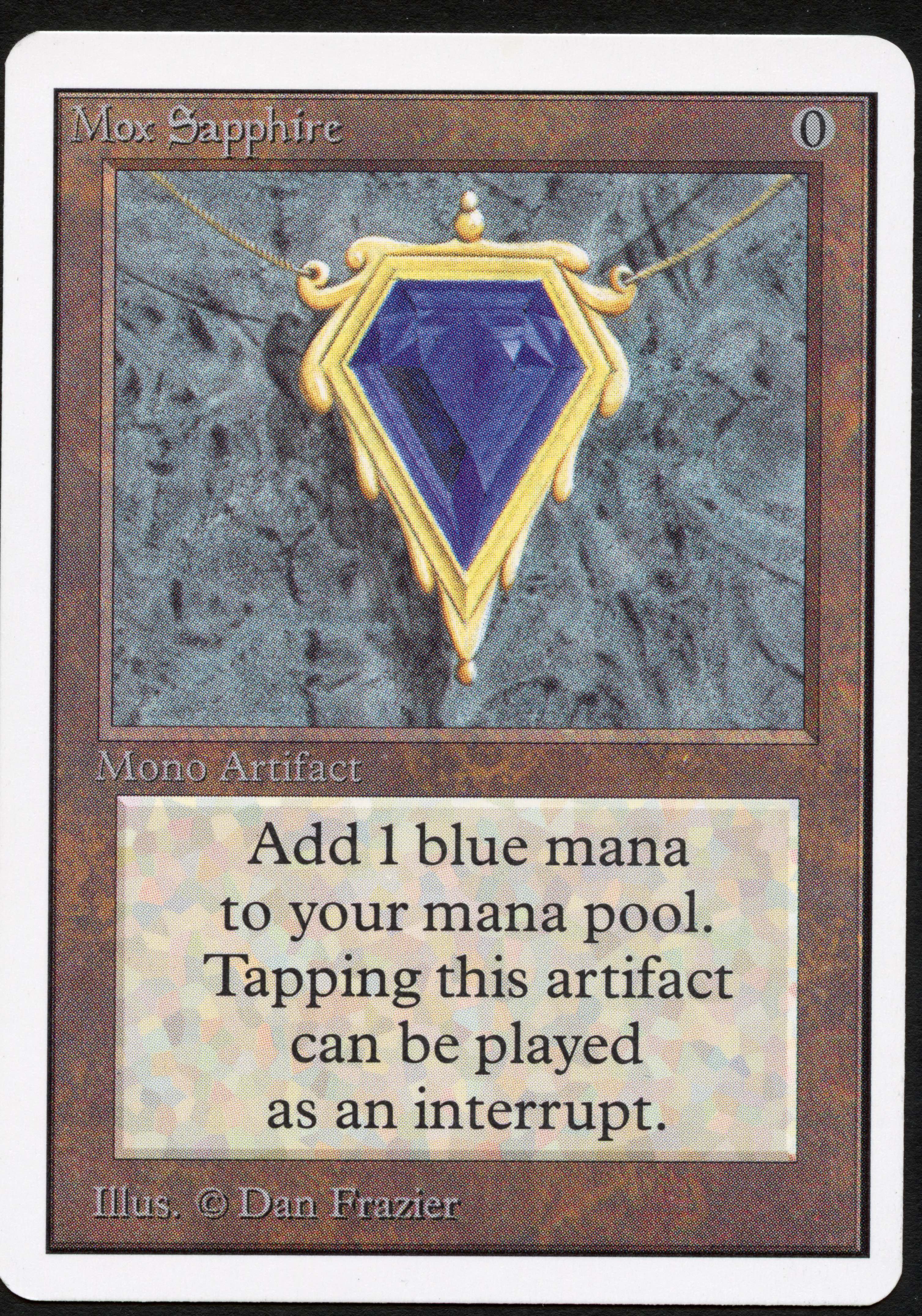 Mox Sapphire - Unlimited - Near Mint