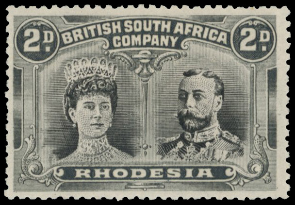 2d black and grey-black RSC B, position 27 mint