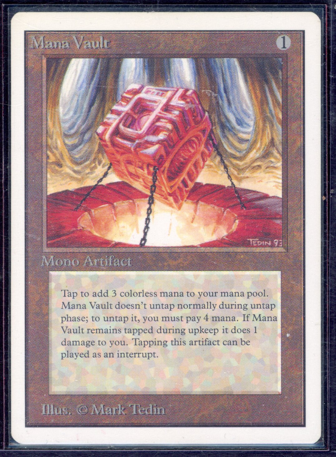 Mana Vault - Unlimited - Excellent Condition
