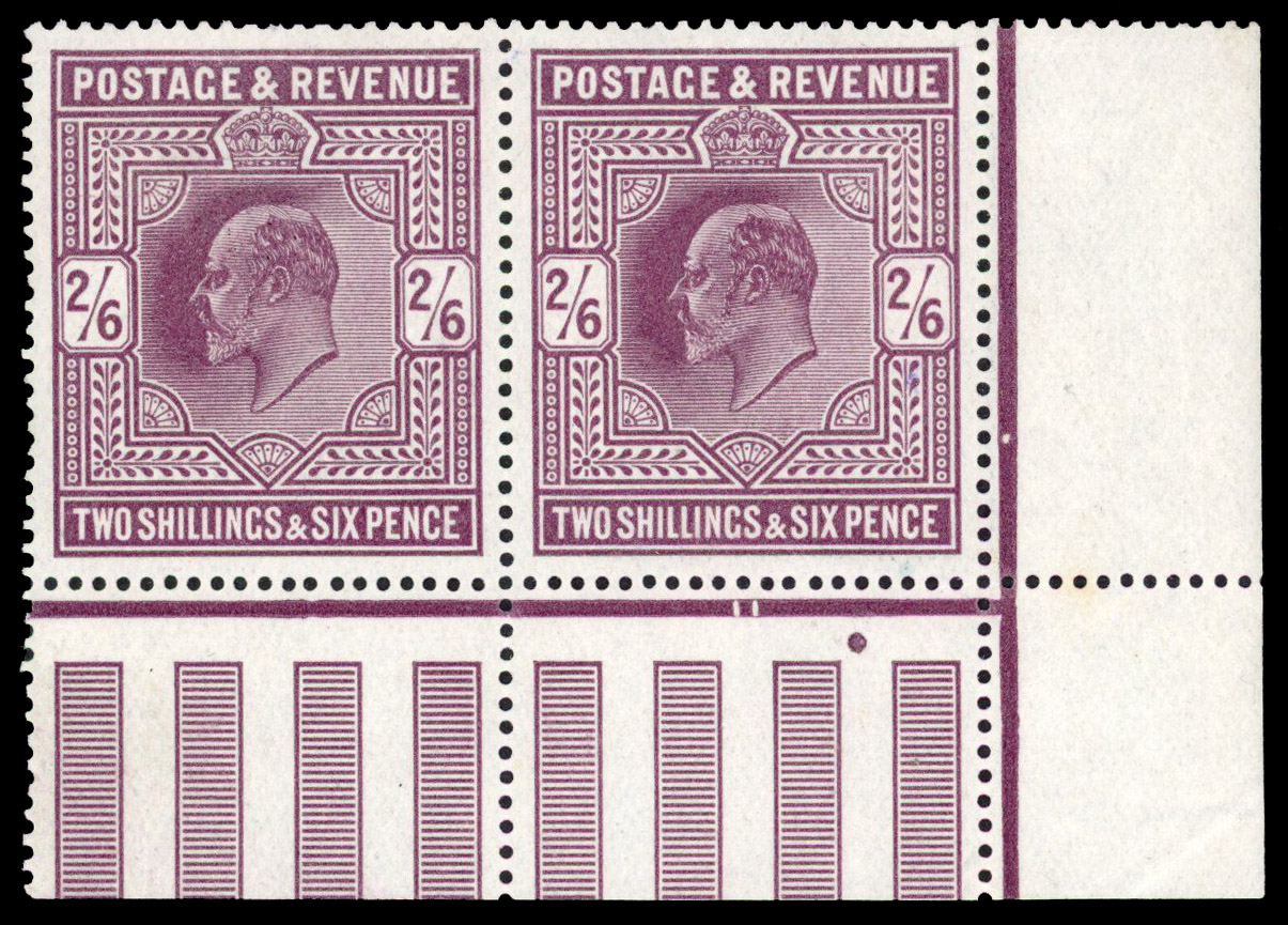 SG 316 lower right marginal pair