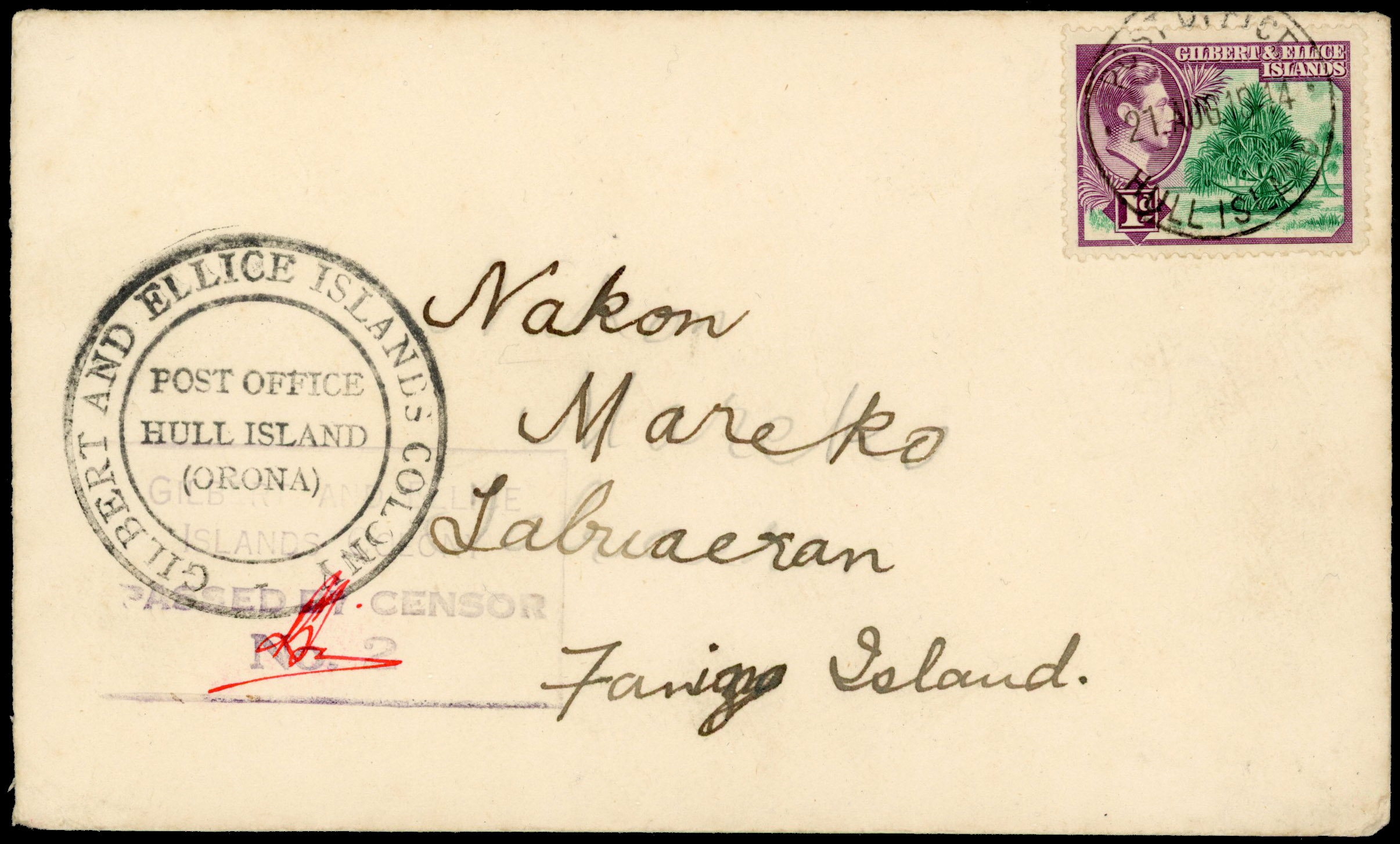 GEI 1944 Hull Island cover