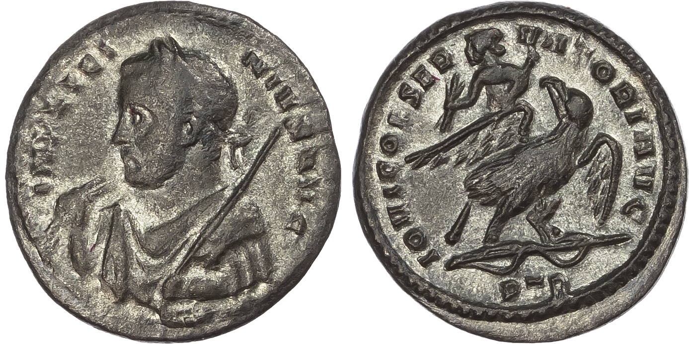 Licinius I (AD 308-324) BI Pseudo-Argenteus, Trier, AD 310-313, 2.83g.