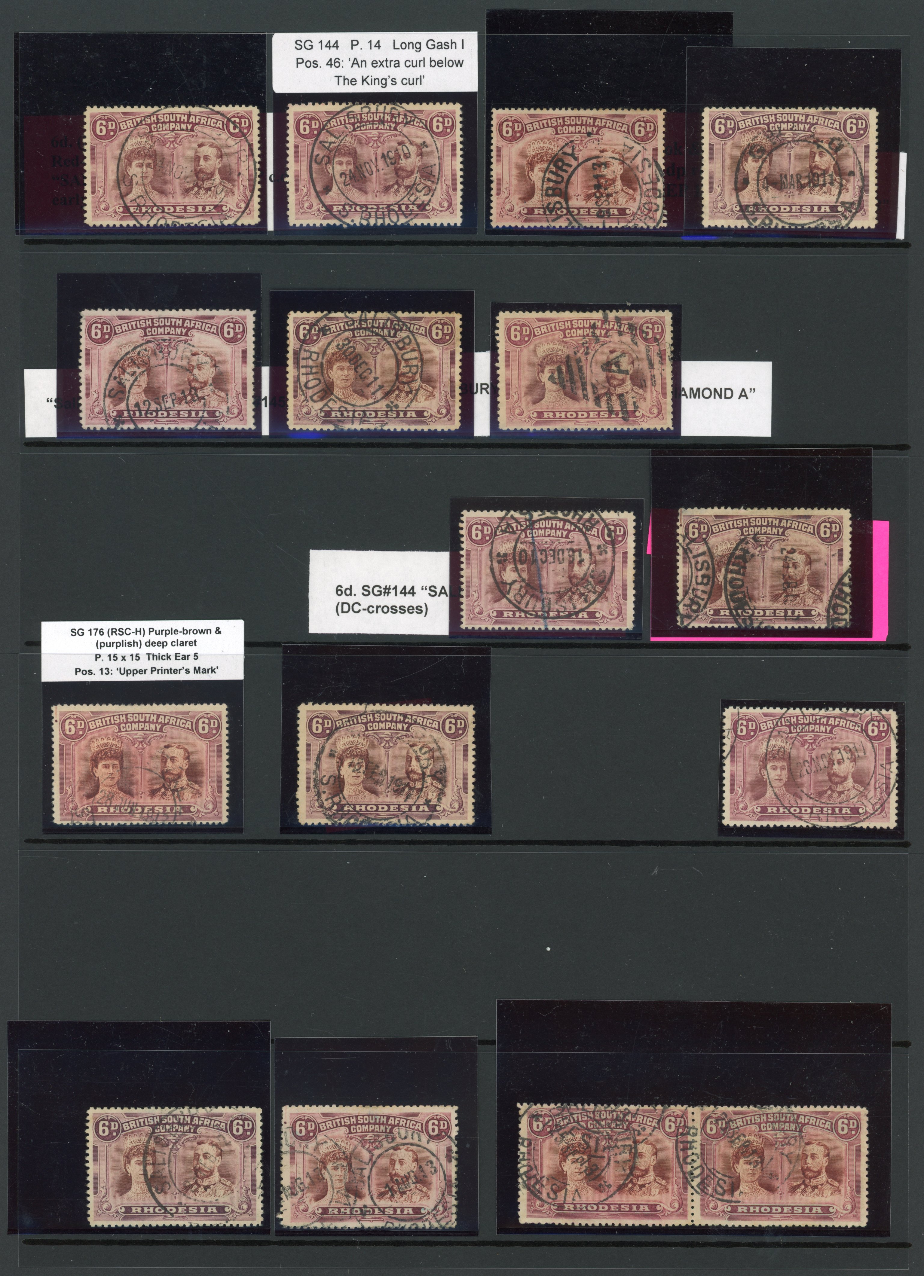 SALISBURY cancels on 6ds