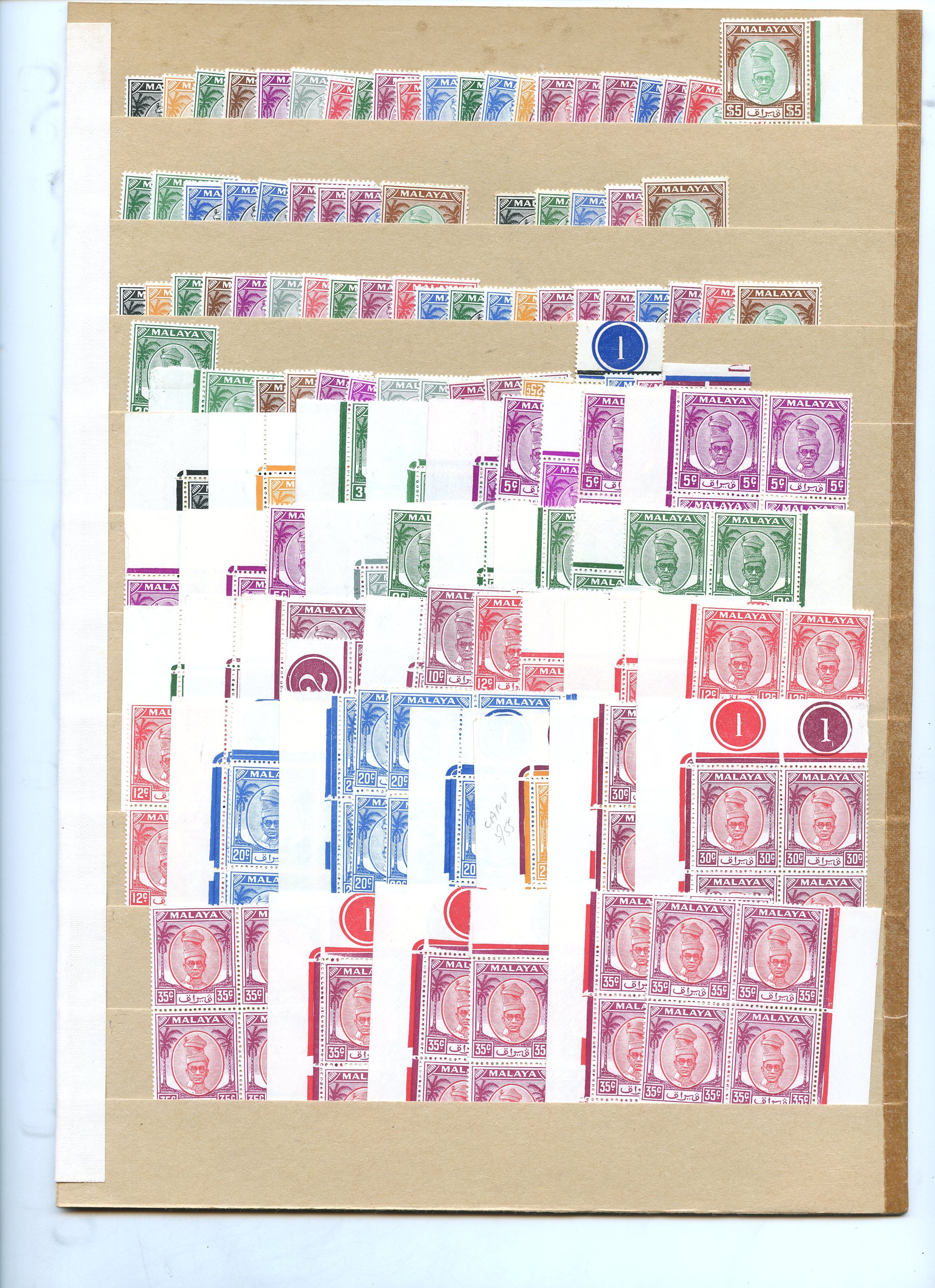 Perak SG 128-48 range mint