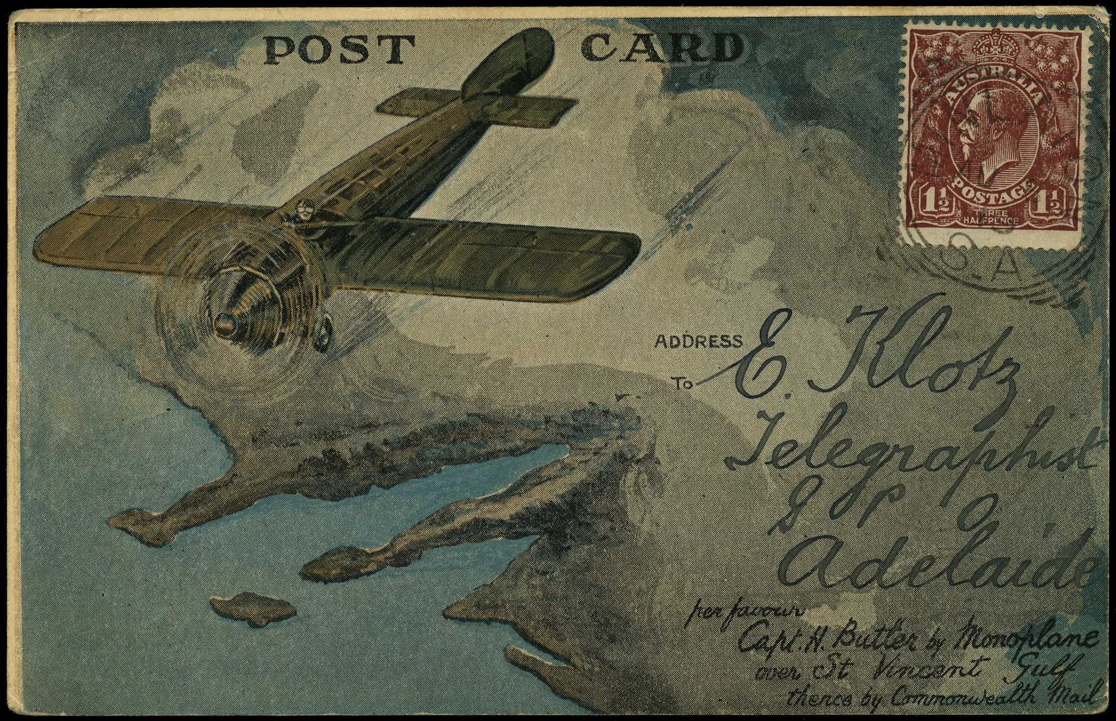 AUSTRALIAN FLIGHT COVERS: 1919 special...