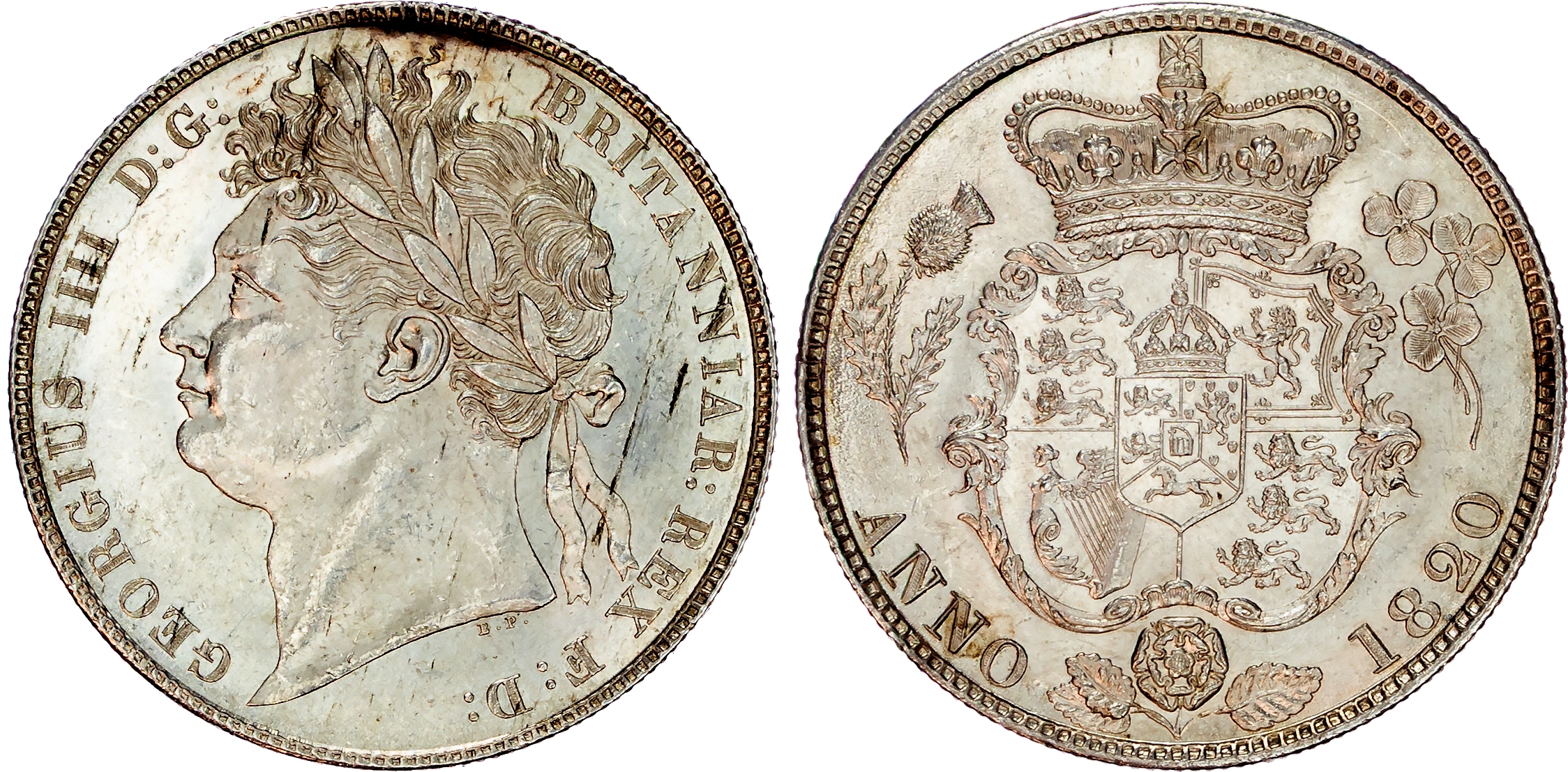 George IV (1820-30), Halfcrown, 1820. 