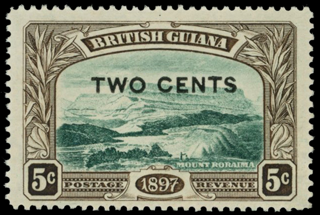 1899 2c on 5c no stop after 'CENTS' variety...