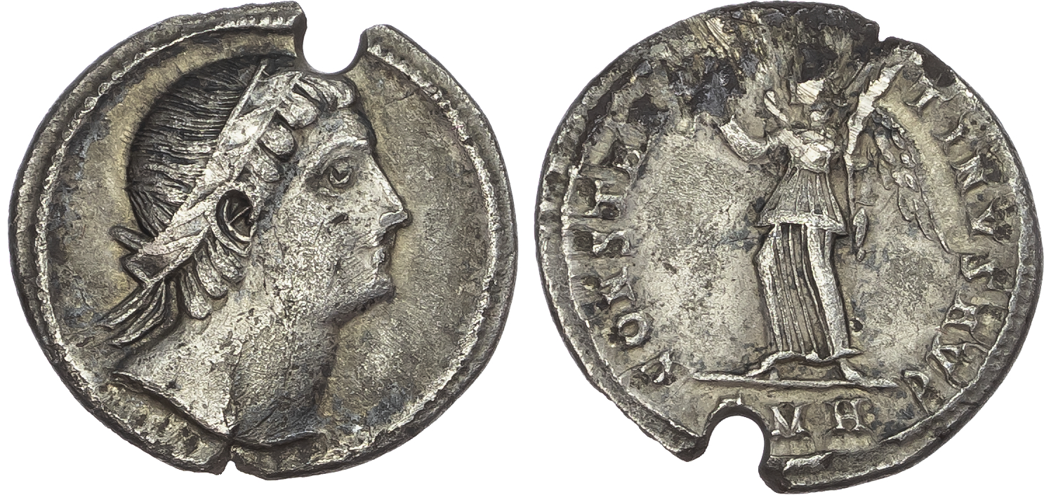 Constantine I (AD 307-337) AR Siliqua, Heraclea, AD 327, 3.02g.