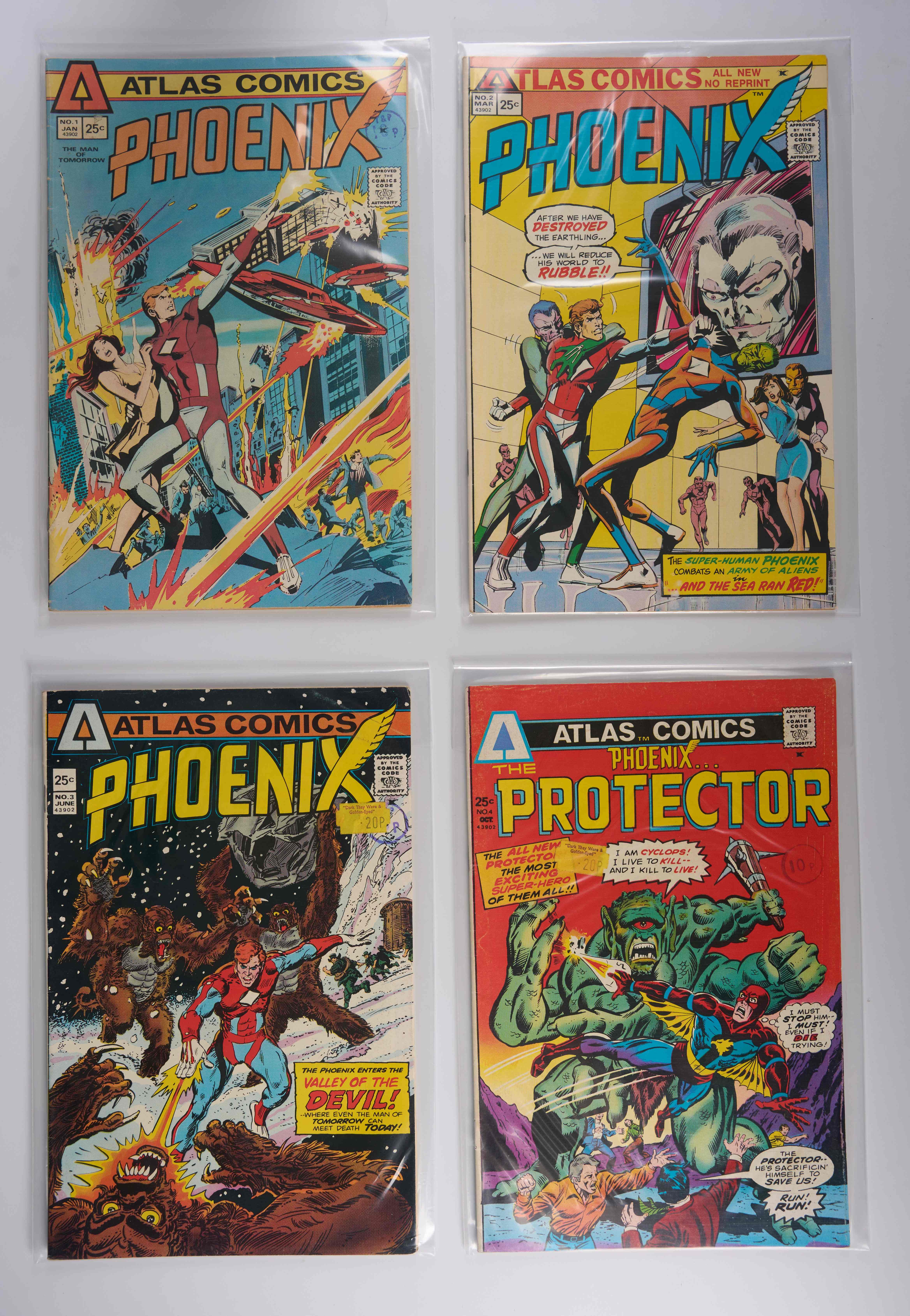 Atlas Comics: Phoenix, Brute, Demon Hunter, Tales of Evil & More (Atlas Comics, 1975) Bundle of 26