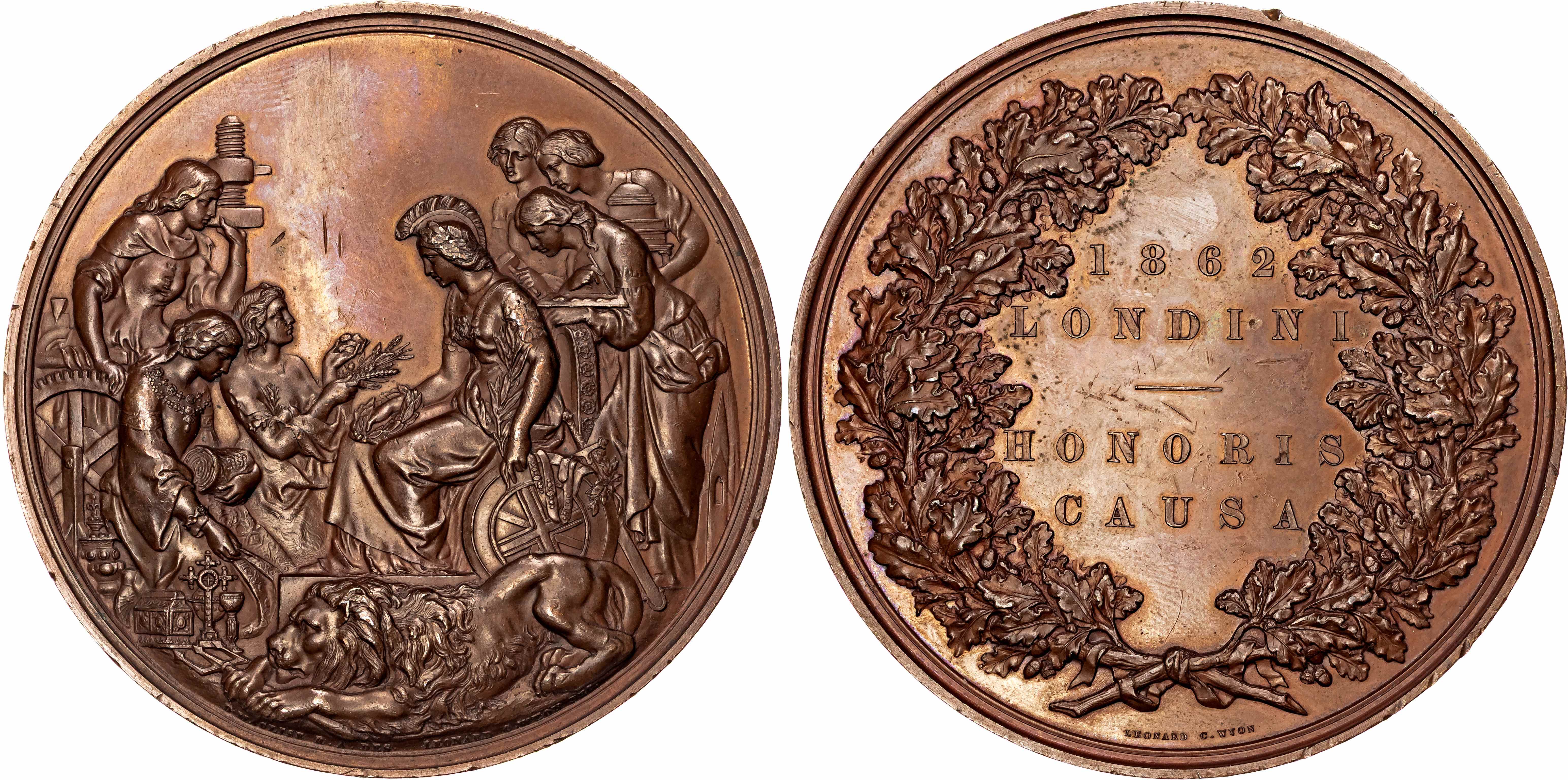 Victoria (1837-1901), International Exhibition, South Kensington. 1862.