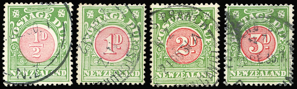 Postage Due. 1925-35 set of 4 to 3d,...