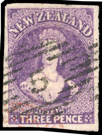 New Zealand SG 118var imperforate single 