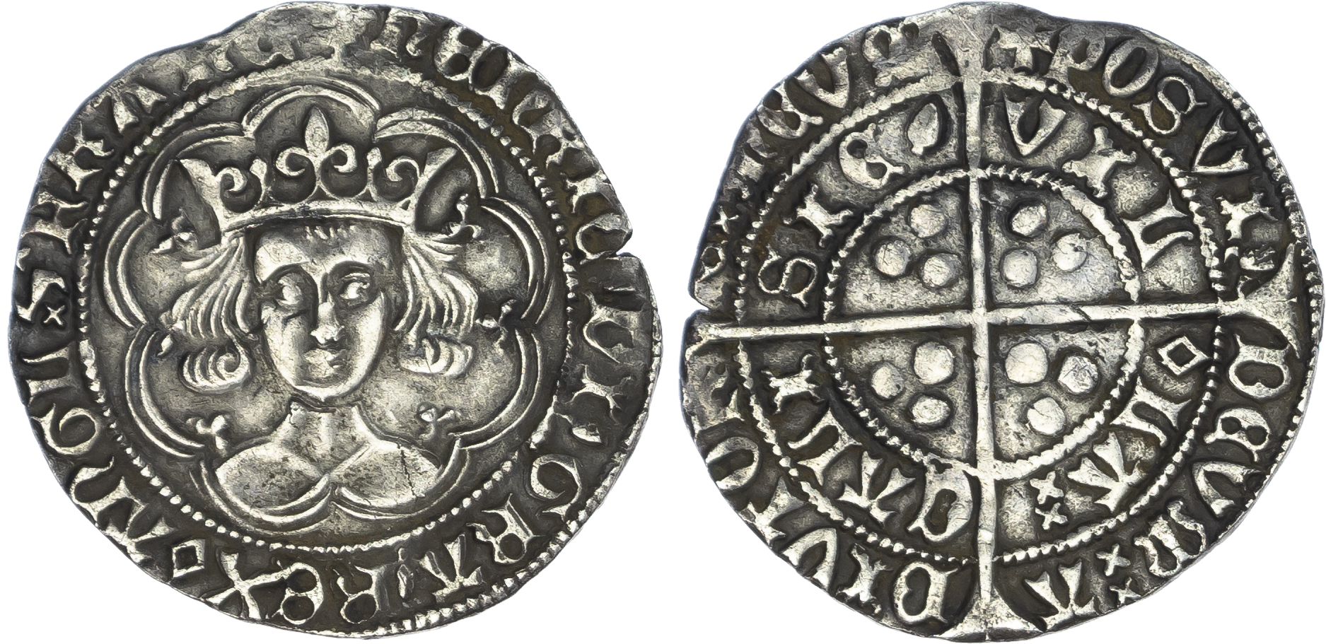 Henry VI, First Reign (1422‑1461), Annulet Issue, AR Groat,