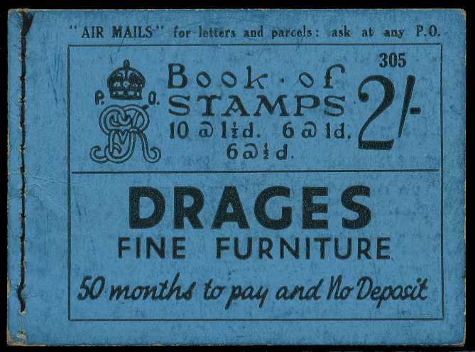 1935 (July) 2/- booklet (#305), the first...