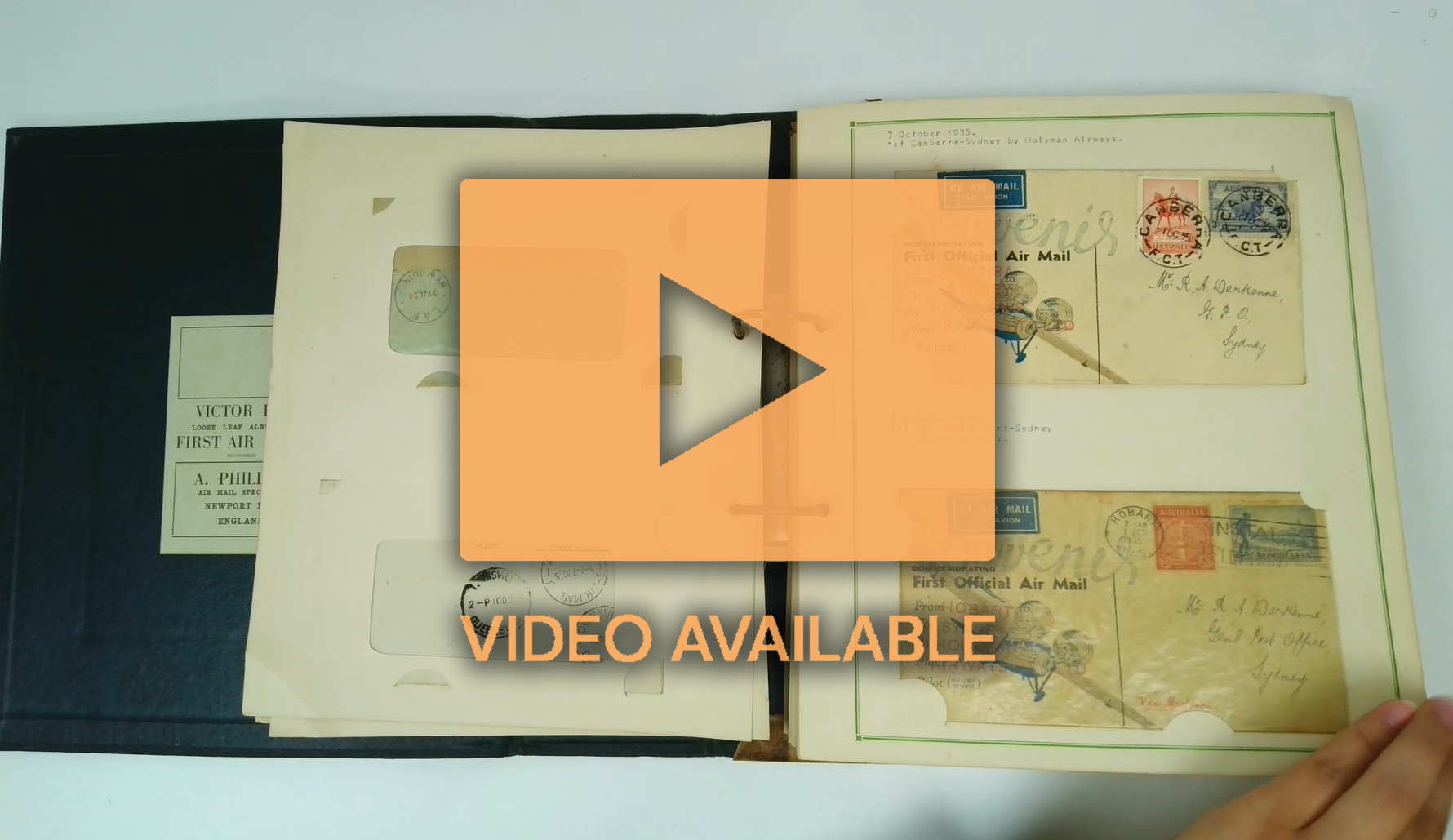 British Commonwealth flight covers collection 