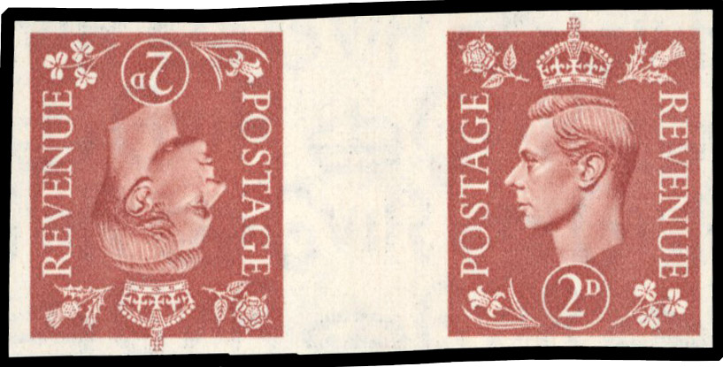 1951 2d pale red-brown. Superb unmounted...