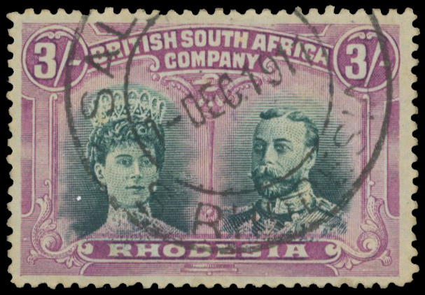 SAL(ISBURY) DC 1 DEC 1911 on 3/- Gash in Ear