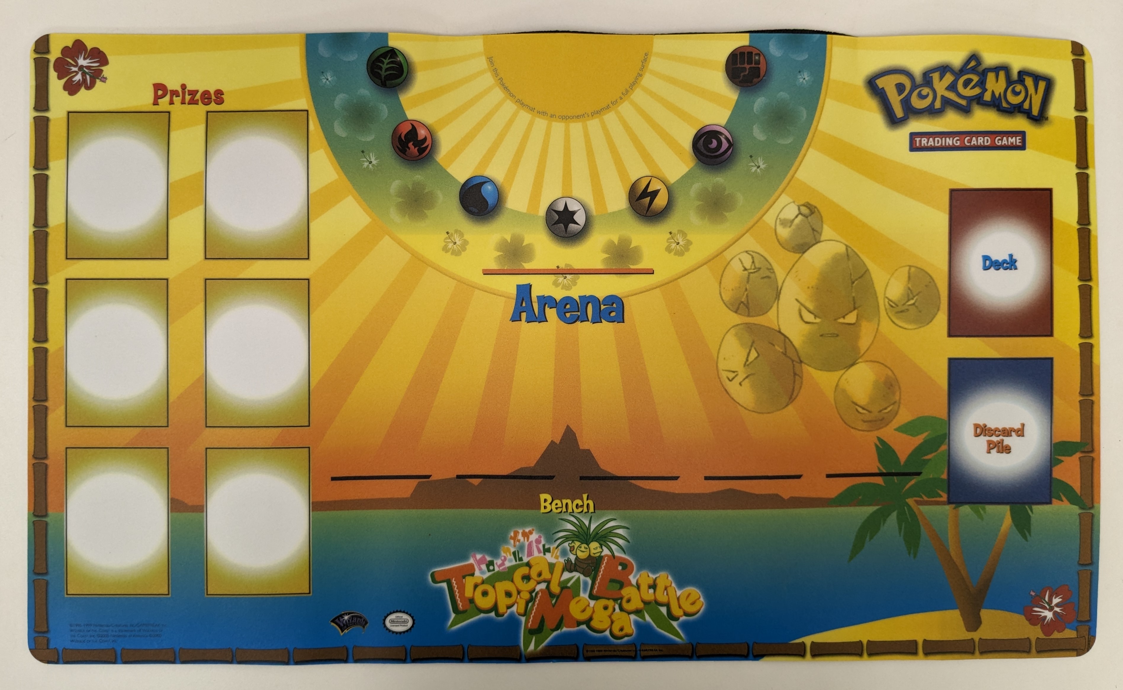 Pokémon Tropical Mega Battle Play Mat 2000
