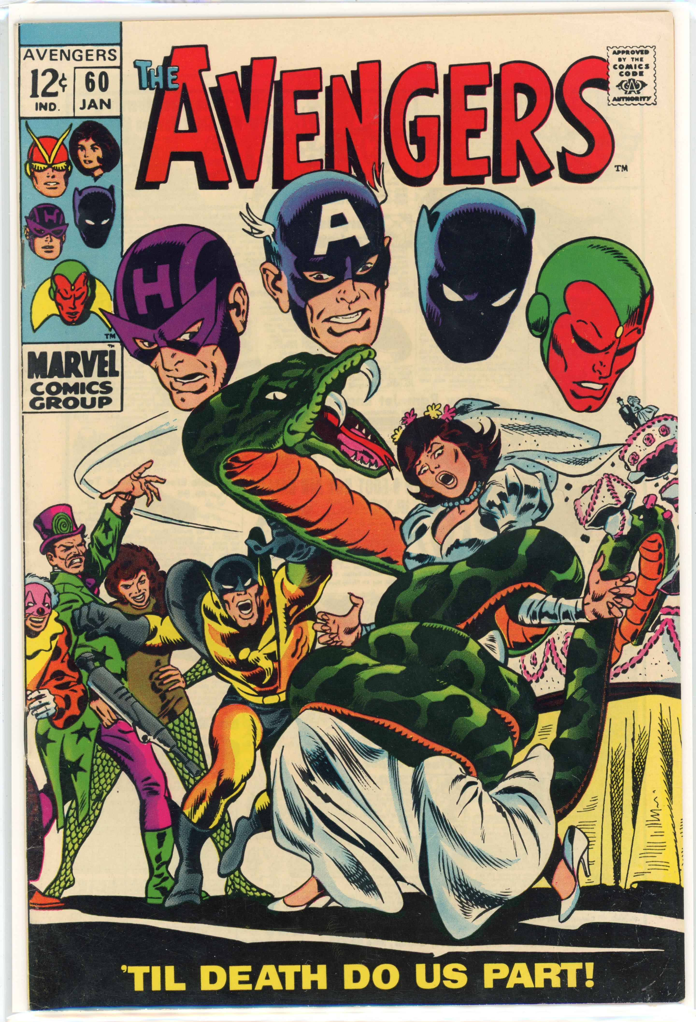 Avengers #60 (Marvel Comics, 1968)