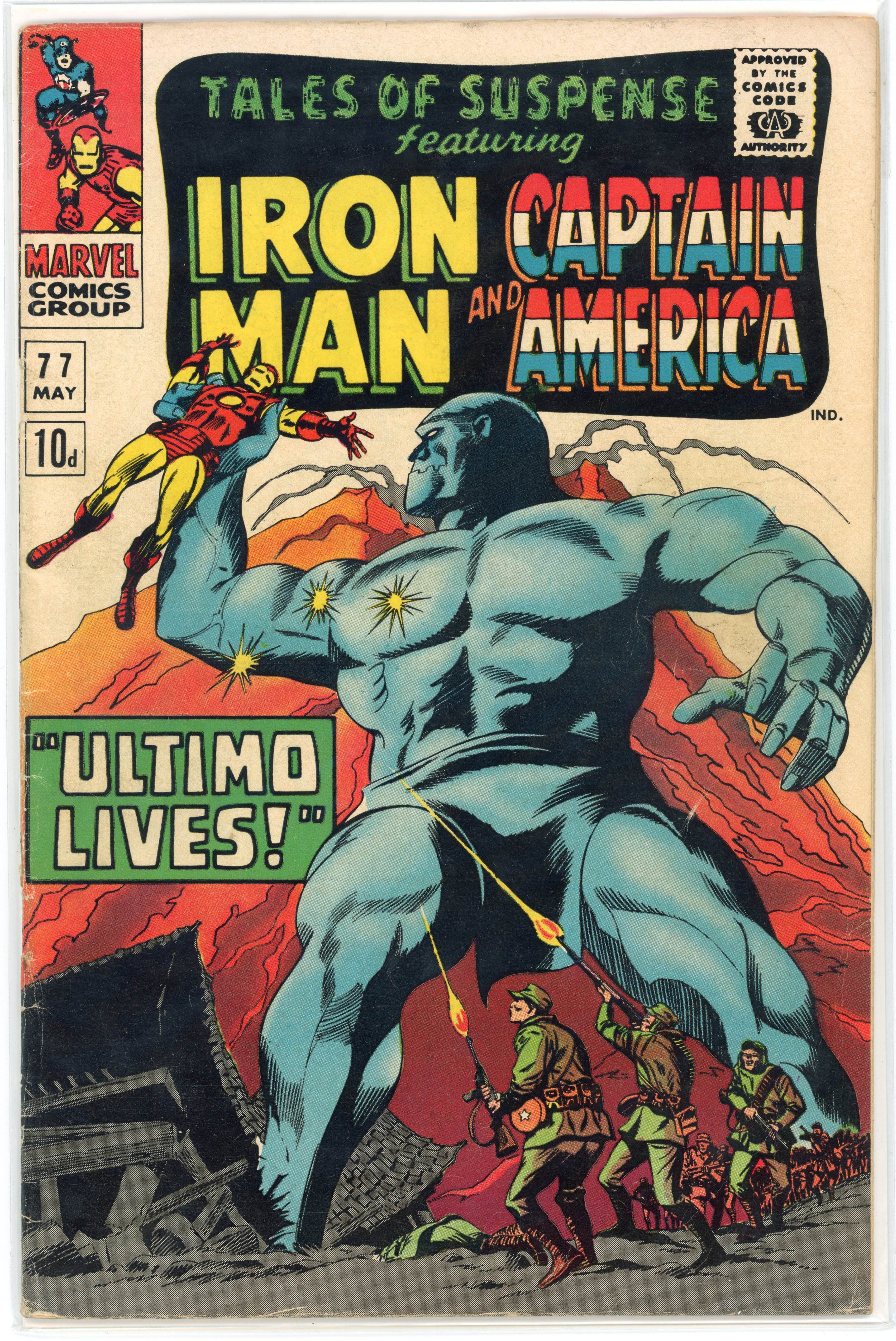 Tales Of Suspense #77 (Marvel Comics, 1966) First appearance of Peggy Carter