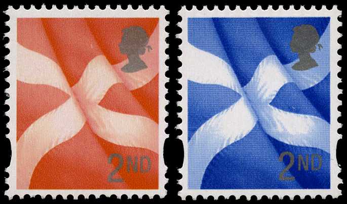REGIONALS - Scotland 2003 (2nd) Saltire,...