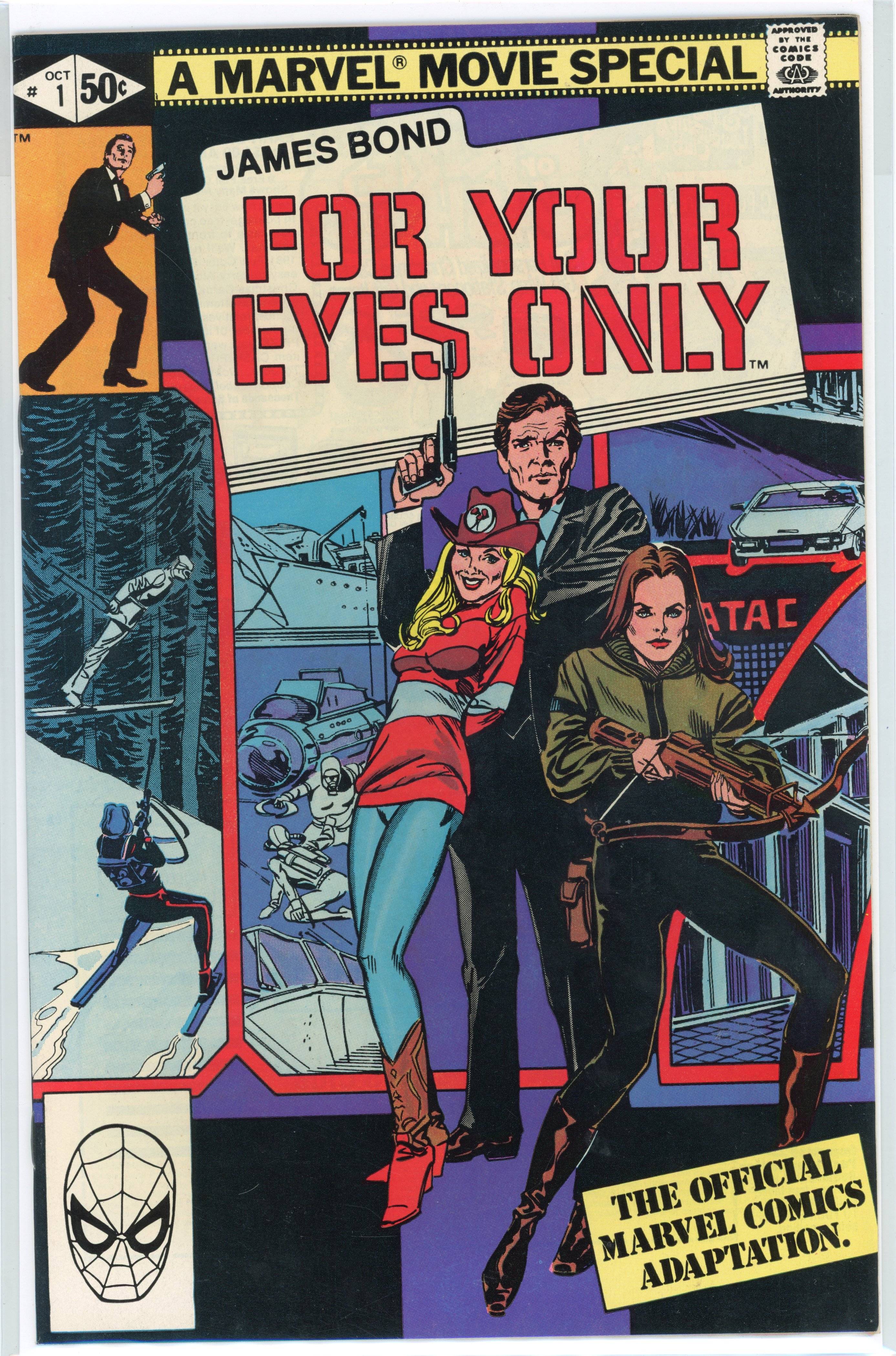 James Bond For Your Eyes Only #1 (Marvel Comics, 1981)