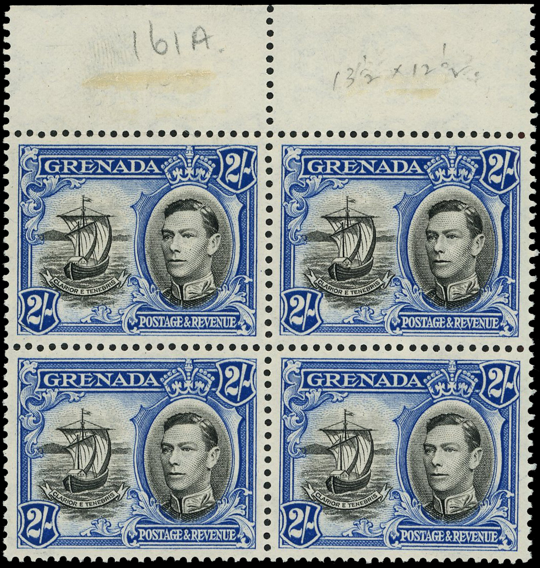 Grenada SG 161ab block mint