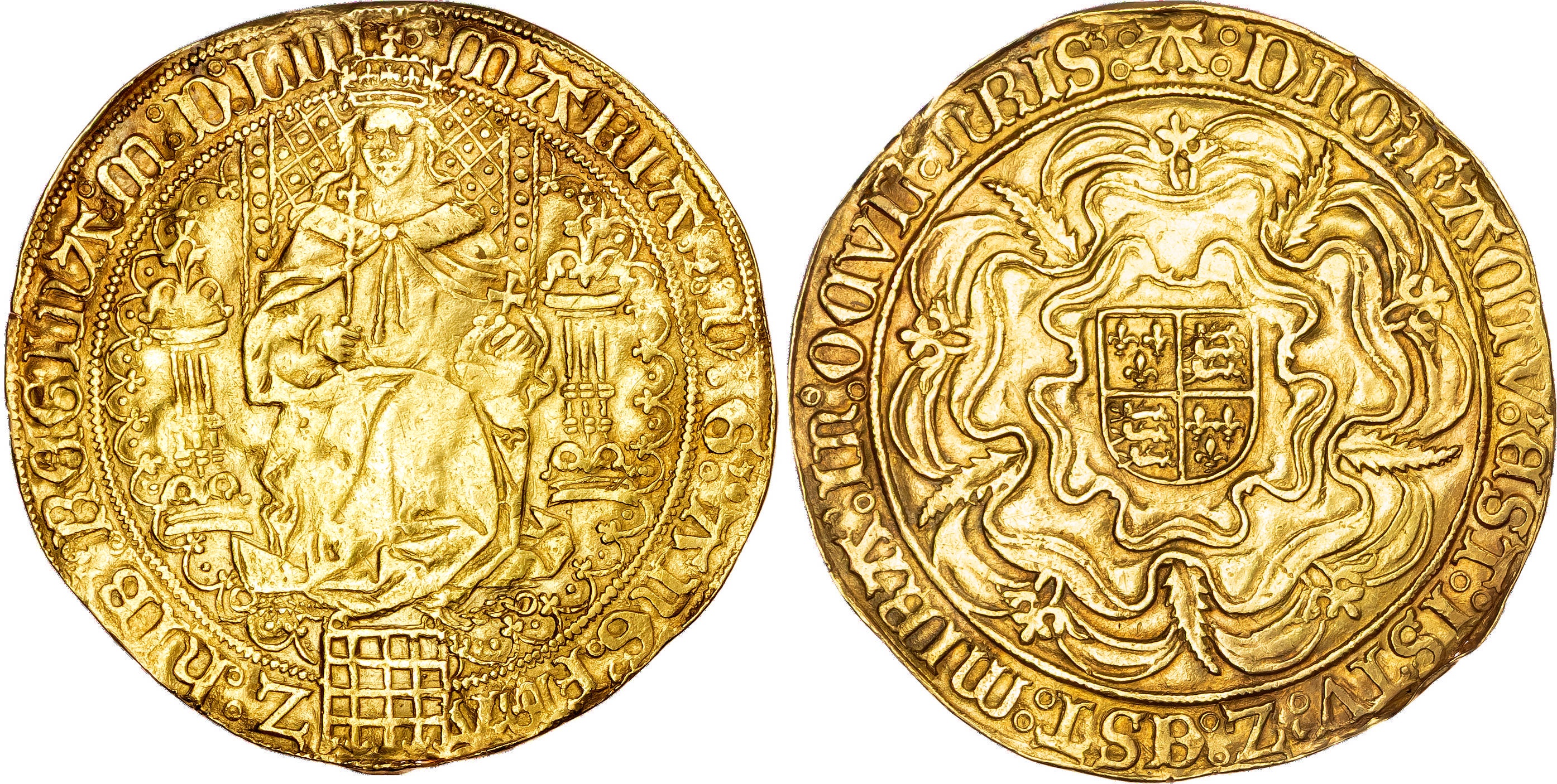 Mary (1553-1554), Fine Sovereign, MDLIII, (1553), Tower (London).