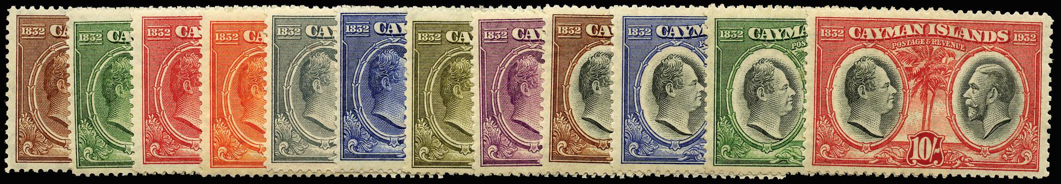 Cayman Islands SG84-95 mint