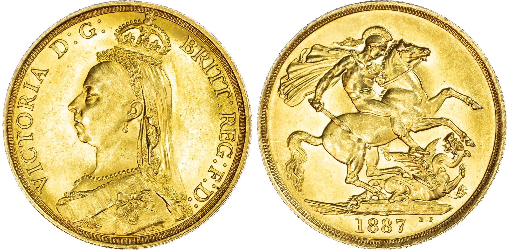 Victoria (1837-1901), Two-Pounds, 1887
