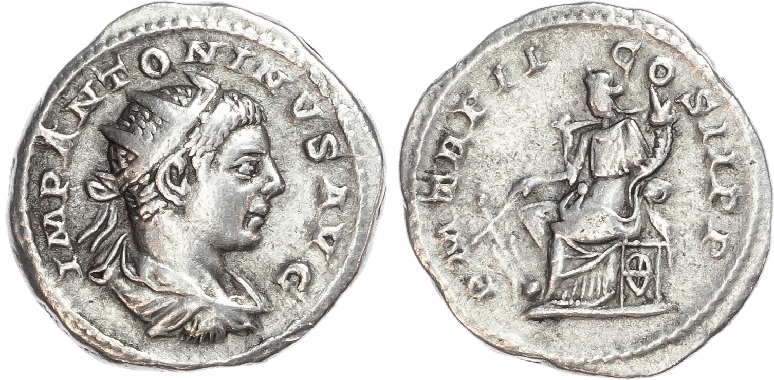 Elagabalus (AD 218-222) AR Antoninianus, Rome, AD 219, 4.70g. 