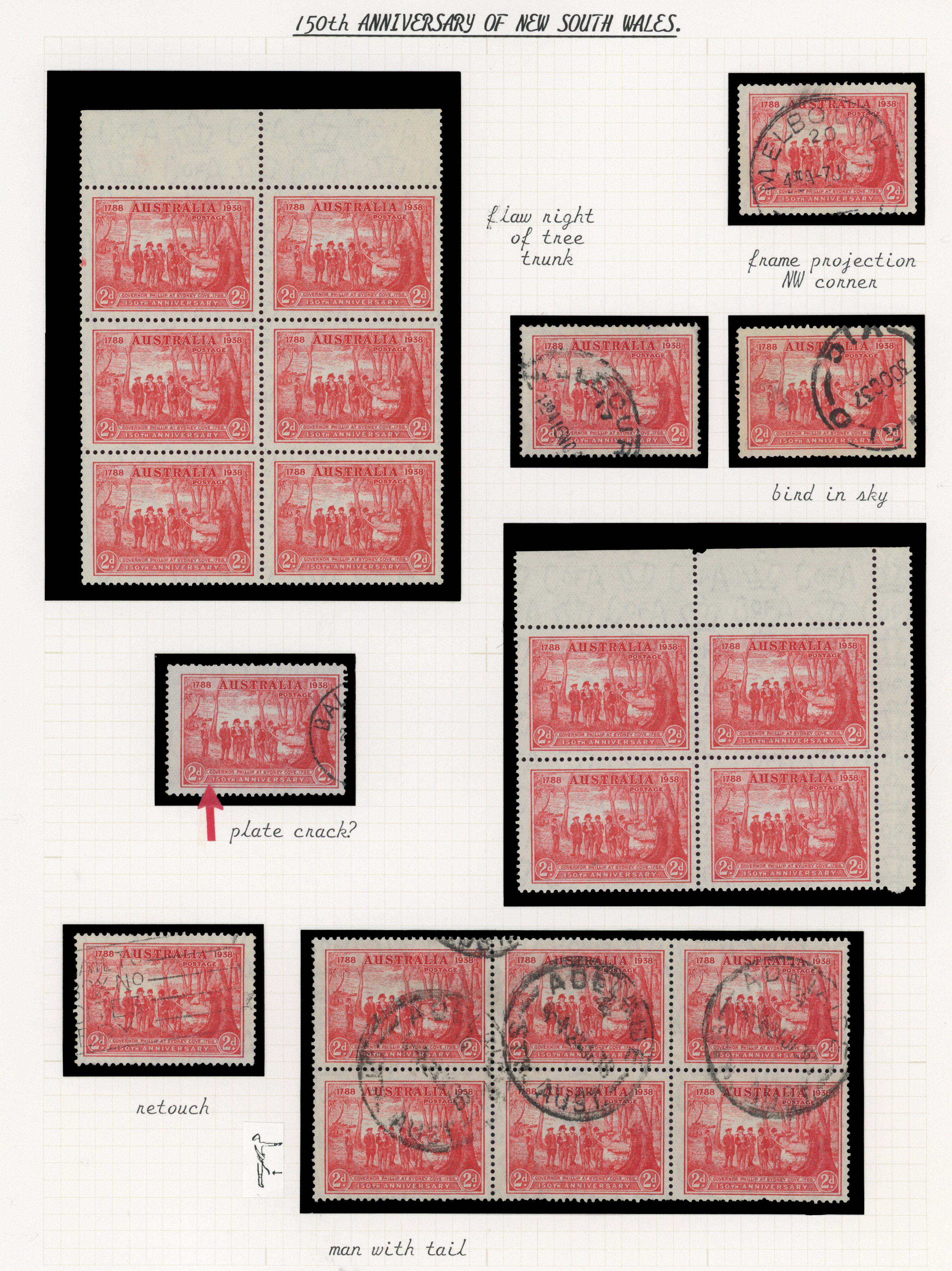 Australia SG 193-5 collection