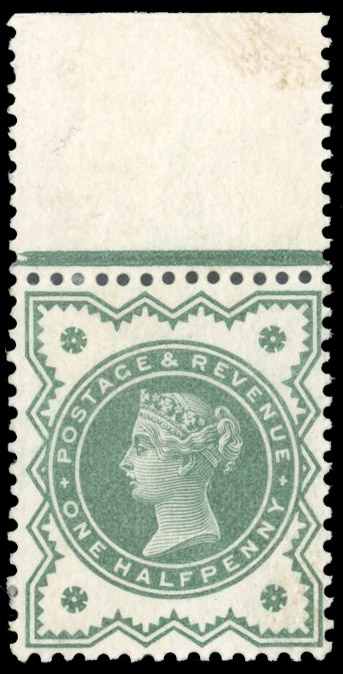 GB SG 213 ½d colour trial 