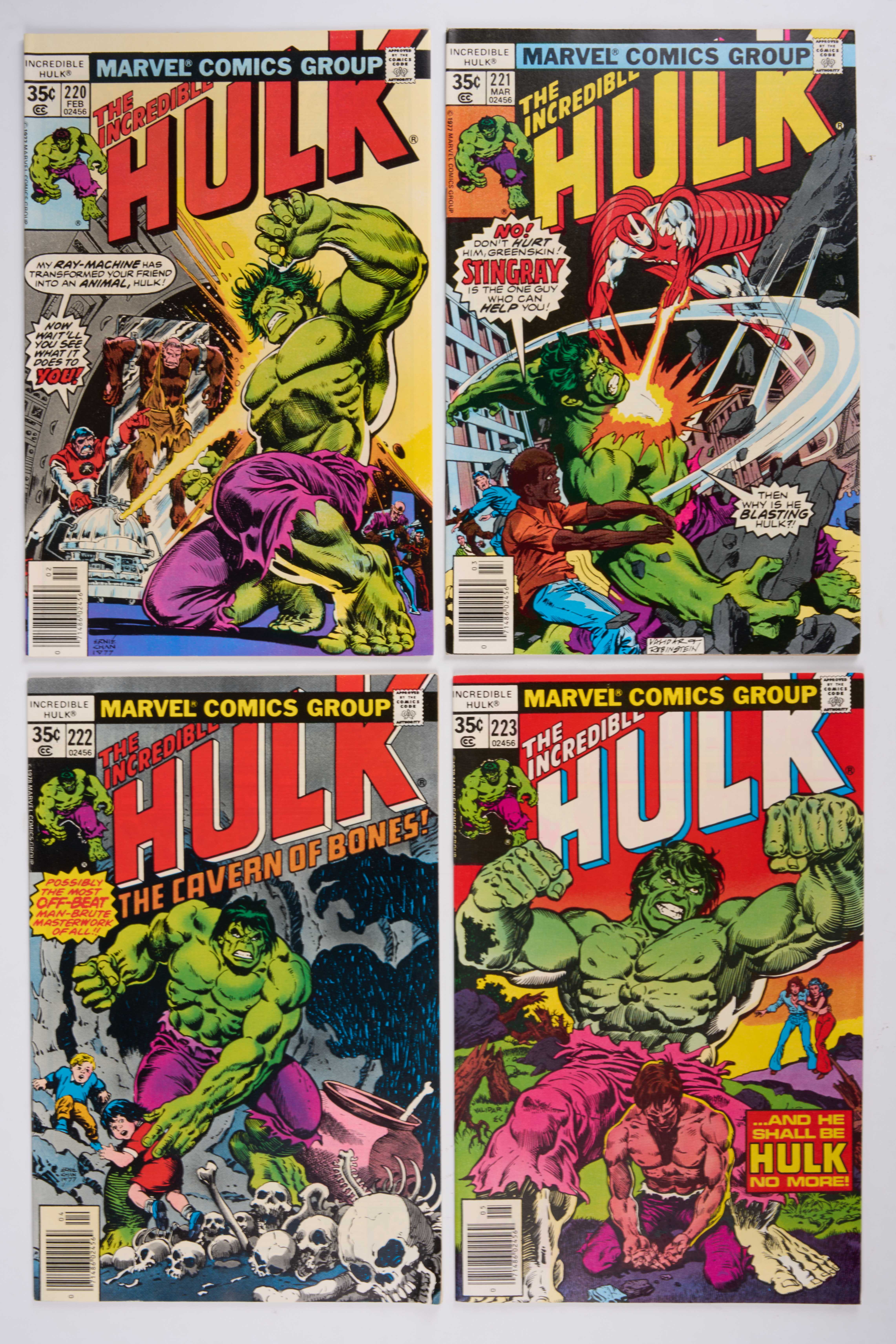 Incredible Hulk Bundle (Marvel Comics, 1976-79) Bundle of 18