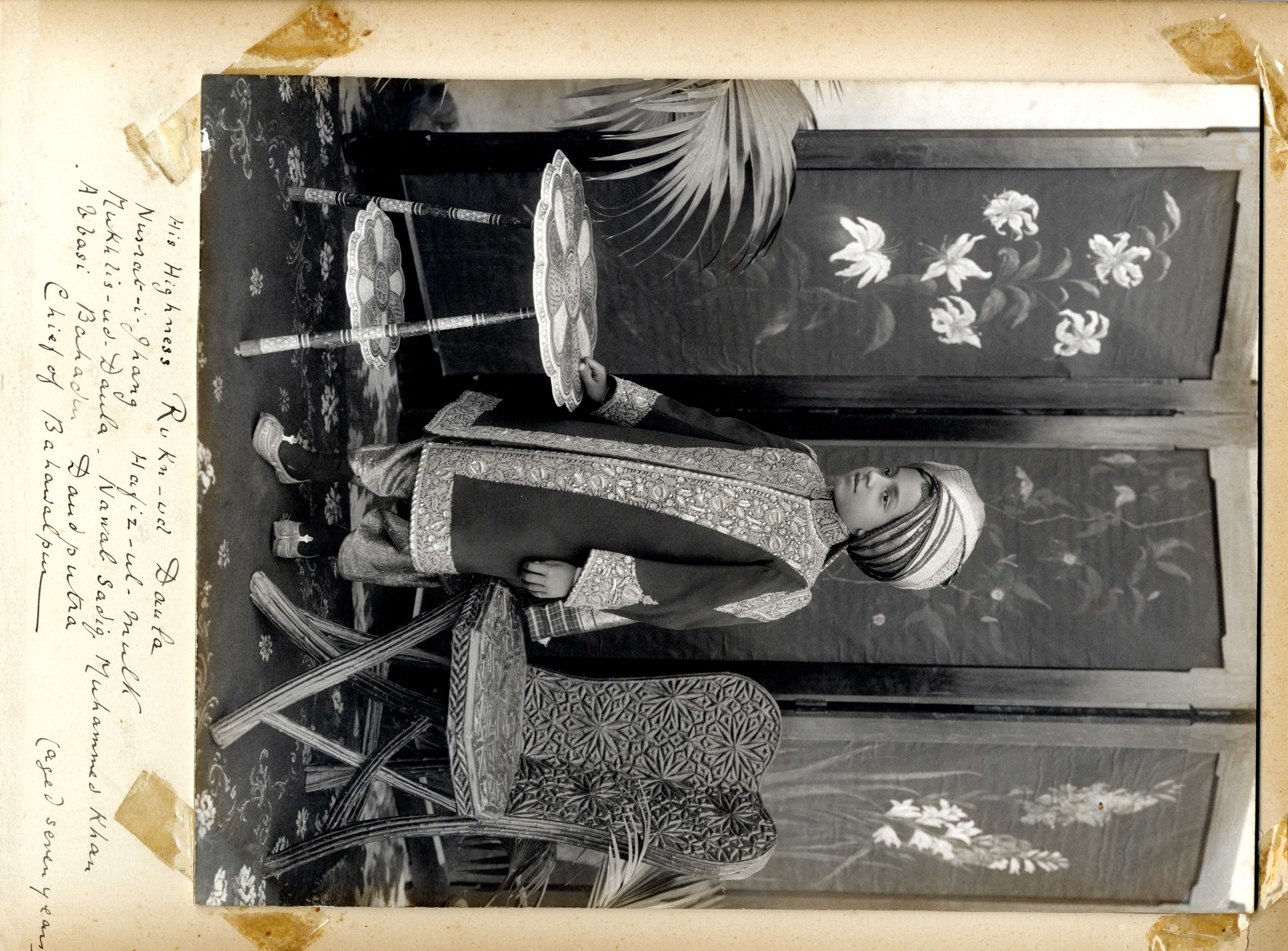 Bahawalpur photograph of the Amir