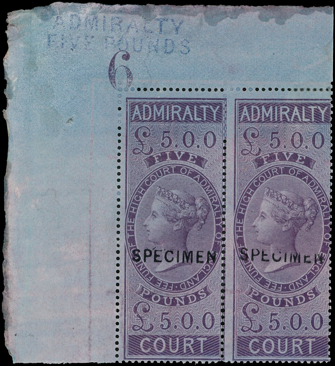 Admiralty Court Plate Number Pairs