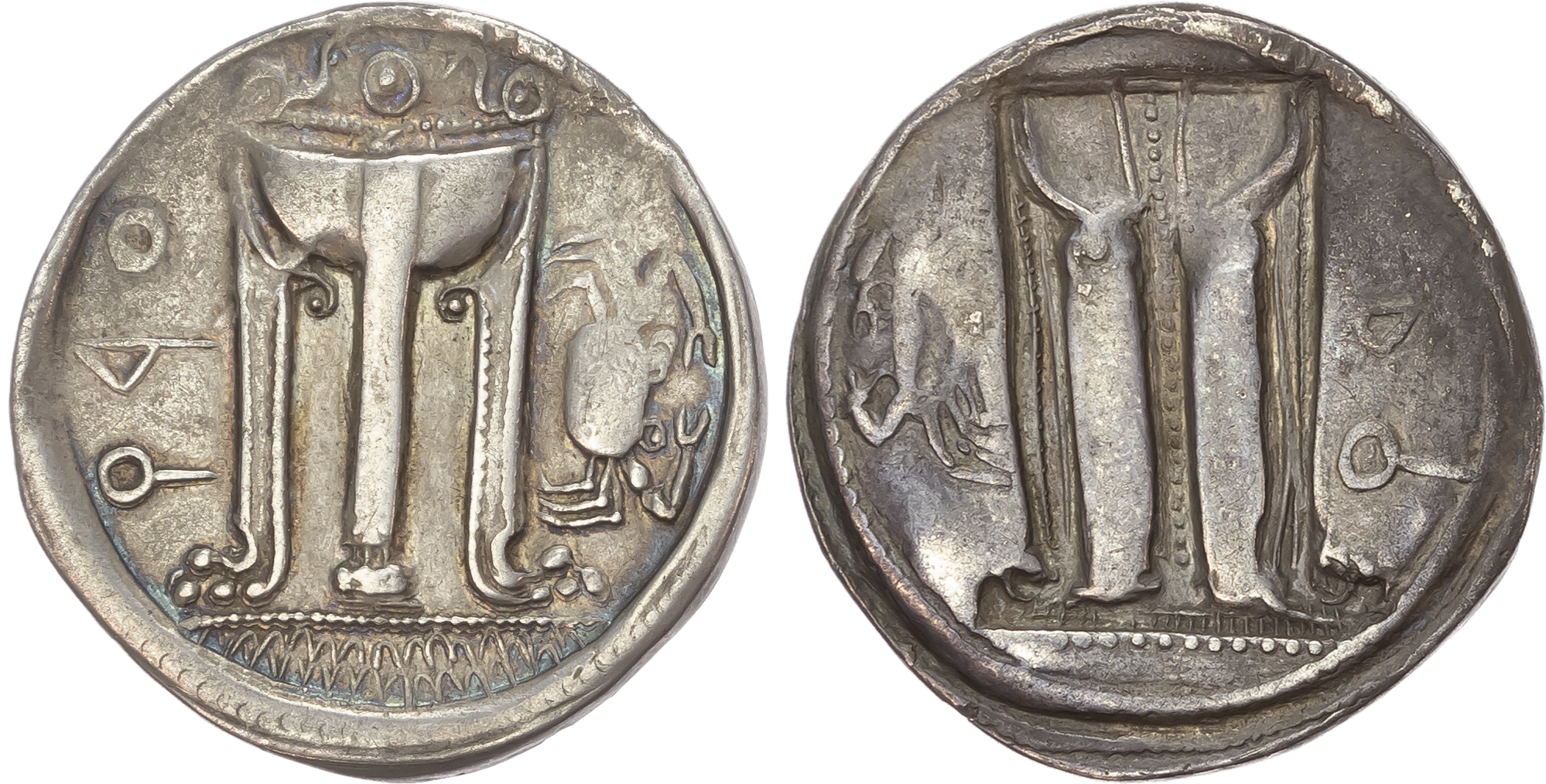 Bruttium, Kroton (c. 500-480 BC) AR Nomos, 7.91g. 