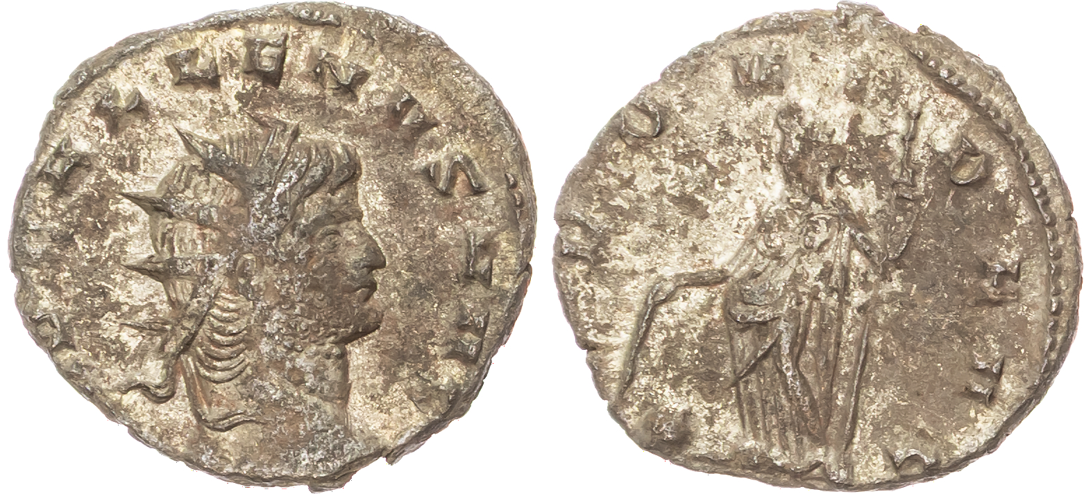 Gallienus (AD 253-268), Bi Antoninianus, Rome, AD 265, 2.58g. 